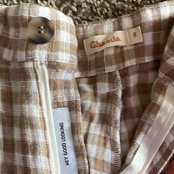 Ghanda Oxford Pant Size 8 - Picture 3 of 10